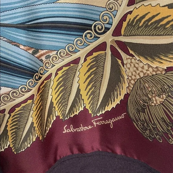 NWT Salvatore Ferragamo long brown Wool Silk cardigan
